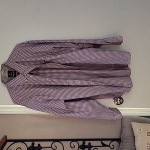 Purple bingham shirt